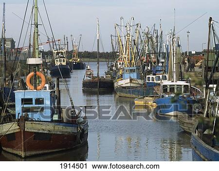 Stock Image - Fisher Fleet. Fotosearch