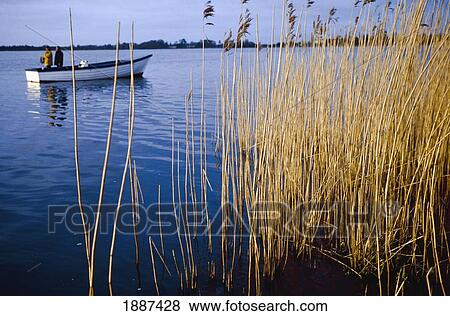 Fishermen On Boat On Lough Neagh View Large Photo Image Stock Photo - Fishermen On Boat On Lough Neagh. Fotosearch