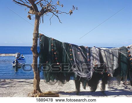 Fishing Boats And Nets View Large Photo Image Stock Photo - Fishing Boats And Nets. Fotosearch