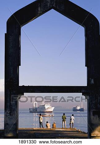 Five Men On Harbour Front View Large Photo Image Stock Image - Five Men On Harbour Front. Fotosearch
