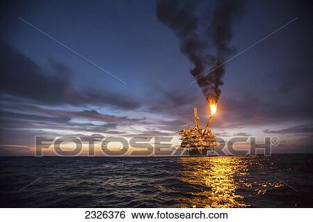 Flame coming off perdido oil rig in gulf of mexico; Corpus christi texas usa View Large Photo Image Stock Photograph - Flame coming off perdido oil rig in gulf of mexico; Corpus christi texas usa. Fotosearch
