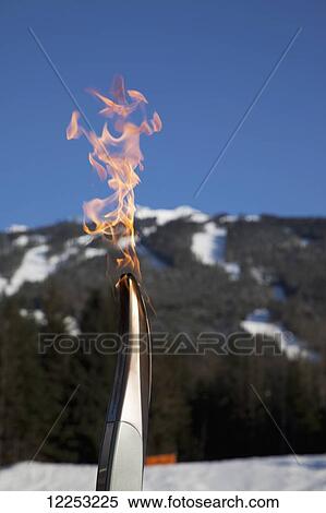 Flame of paralympic torch relay; Whistler, British Columbia, Canada View Large Photo Image Stock Photography - Flame of paralympic torch relay; Whistler, British Columbia, Canada. Fotosearch