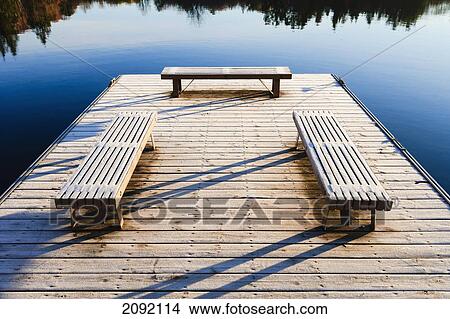 Floating Dock In Mont-Saint-Bruno National Park; Quebec Canada View Large Photo Image Picture - Floating Dock In Mont-Saint-Bruno National Park; Quebec Canada. Fotosearch
