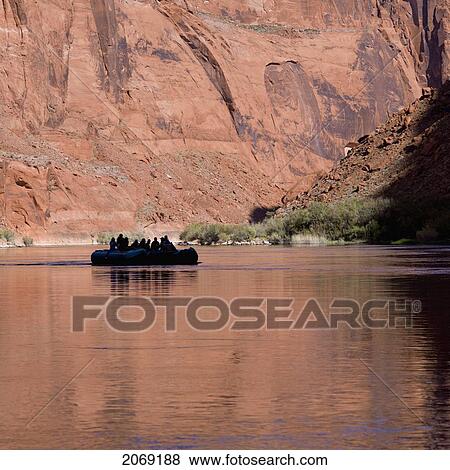 Floating Down Colorado River; Arizona United States Of America View Large Photo Image Stock Photo - Floating Down Colorado River; Arizona United States Of America. Fotosearch