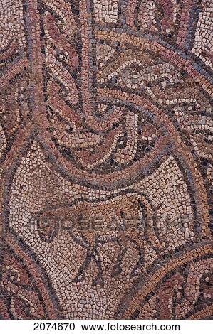 Floor Mosaic In The Catechumenium (Narthex) Of The Polyconchal Basilica At Plaoshnik, Ohrid, Macedonia View Large Photo Image Stock Image - Floor Mosaic In The Catechumenium (Narthex) Of The Polyconchal Basilica At Plaoshnik, Ohrid, Macedonia. Fotosearch