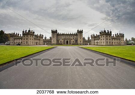 Floors Castle; Scottish Borders Scotland View Large Photo Image Stock Photo - Floors Castle; Scottish Borders Scotland. Fotosearch