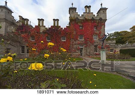 Stock Image - Floors Castle; Scottish Borders, Scotland. Fotosearch