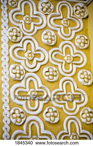 Floral Pattern On Church's Facade, Close-Up; Antigua, Guatemala View Large Photo Image Stock Image - Floral Pattern On Church's Facade, Close-Up; Antigua, Guatemala. Fotosearch
