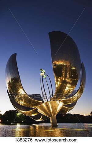 Floralis Generica; Buenos Aires, Argentina View Large Photo Image Stock Photograph - Floralis Generica; Buenos Aires, Argentina. Fotosearch