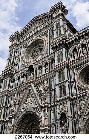 Picture - Florence Cathedral, Piazza del Duomo; Florence, Italy. Fotosearch