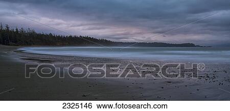 Florencia Beach In Pacific Rim National Park At Sunset; Vancouver Island British Columbia Canada View Large Photo Image Stock Photograph - Florencia Beach In Pacific Rim National Park At Sunset; Vancouver Island British Columbia Canada. Fotosearch