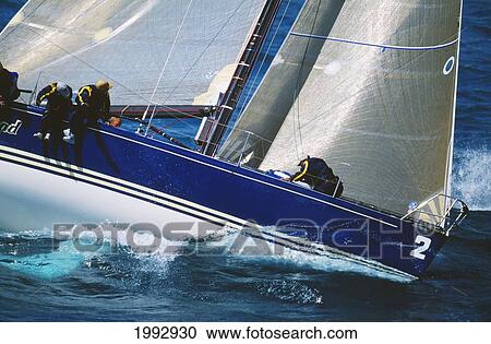 Stock Image - Florida, Miami, Southern Ocean Racing Conference, February-March 2004.. Fotosearch