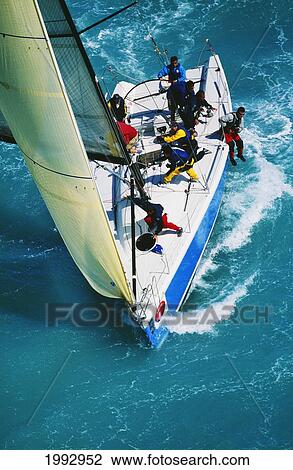 Stock Image - Florida, Miami, Southern Ocean Racing Conference, February-March 2004.. Fotosearch