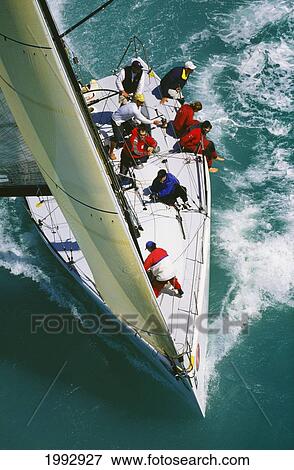 Stock Photo - Florida, Miami, Southern Ocean Racing Conference, February-March 2004.. Fotosearch