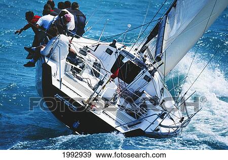 Stock Photo - Florida, Miami, Southern Ocean Racing Conference, February-March 2004.. Fotosearch