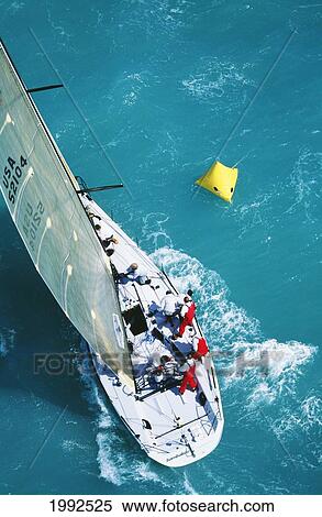 Stock Photography - Florida, Miami, Southern Ocean Racing Conference, February-March 2004.. Fotosearch