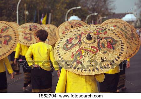 Picture - Flower Festival, Chiang Mai, Thailand. Fotosearch