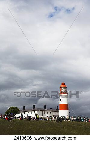 Stock Photograph - Foghorn Requiem; South Shields, Tyne and Wear, England. Fotosearch