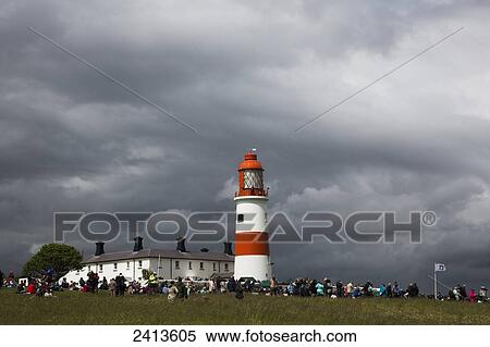 Stock Photography - Foghorn Requiem; South Shields, Tyne and Wear, England. Fotosearch