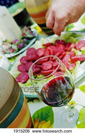 Food And Red Wine View Large Photo Image Stock Photograph - Food And Red Wine. Fotosearch