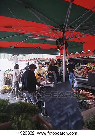 Food Market View Large Photo Image Stock Image - Food Market. Fotosearch
