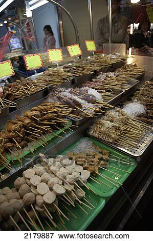 Foodstall in night market Taipei Taiwan View Large Photo Image Stock Photo - Foodstall in night market Taipei Taiwan. Fotosearch
