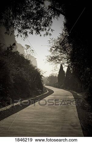 Stock Photo - Footpath In Mountain Area. Fotosearch