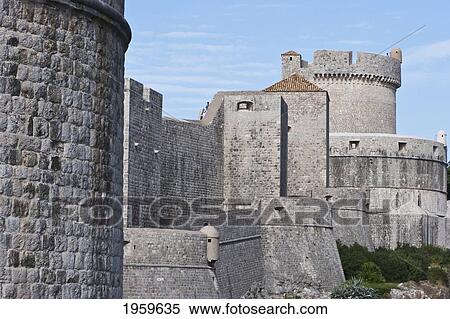 Fort Minceta, Dubrovnik, Dubrovnik-Neretva, Croatia View Large Photo Image Stock Photography - Fort Minceta, Dubrovnik, Dubrovnik-Neretva, Croatia. Fotosearch