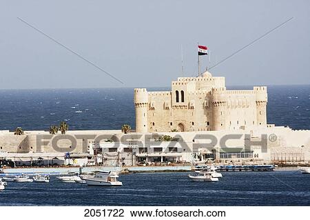 Fort Qaitbey, Alexandria, Al Iskandar View Large Photo Image Stock Image - Fort Qaitbey, Alexandria, Al Iskandar. Fotosearch