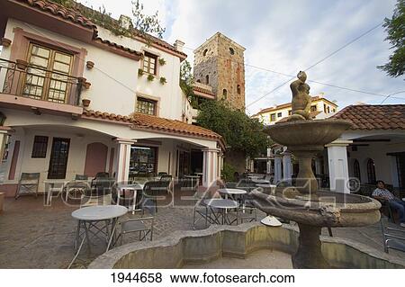 Fountain in a cafe, La Rioja, Argentina View Large Photo Image Stock Photo - Fountain in a cafe, La Rioja, Argentina. Fotosearch