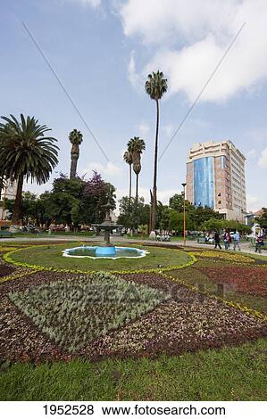 Fountain on El Prado, Cochabamba, Bolivia View Large Photo Image Stock Photo - Fountain on El Prado, Cochabamba, Bolivia. Fotosearch