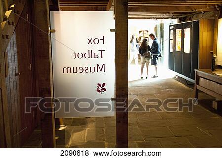 Stock Photo - Fox Talbot Museum, Lacock, Wiltshire, Uk. Fotosearch