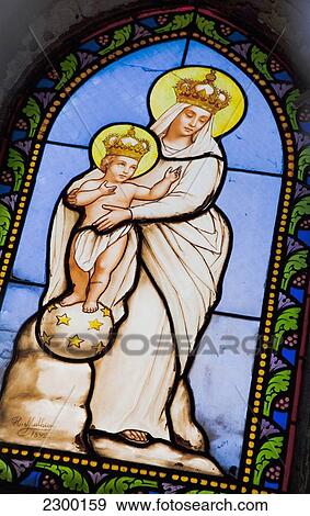 Stock Photo - France, Detail of tomb in Pere le Chaise Cemetery; Paris. Fotosearch