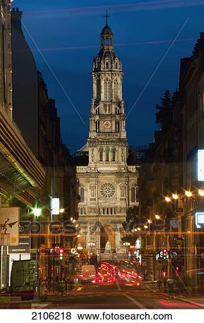 France, Eglise de la Sainte Trinite; Paris View Large Photo Image Stock Photo - France, Eglise de la Sainte Trinite; Paris. Fotosearch