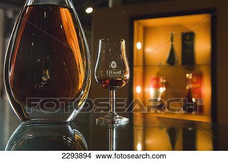 Picture - France, famous cognac house; Poitou-Charentes, Otard. Fotosearch