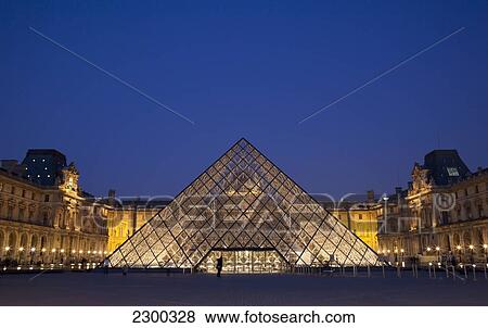 Stock Photo - France, Louvre Museum; Paris. Fotosearch