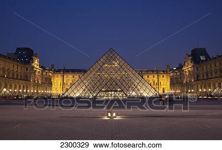 Stock Photo - France, Louvre Museum; Paris. Fotosearch