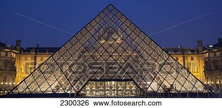 Stock Photograph - France, Louvre Museum; Paris. Fotosearch