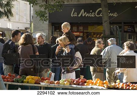 France, Market of Rochefort; Poitou-Charentes View Large Photo Image Stock Image - France, Market of Rochefort; Poitou-Charentes. Fotosearch