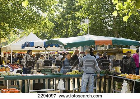 France, Market of Rochefort; Poitou-Charentes View Large Photo Image Stock Photo - France, Market of Rochefort; Poitou-Charentes. Fotosearch