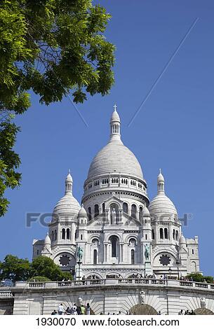 France, Montmarte; Paris, Sacre Coeur Church View Large Photo Image Stock Image - France, Montmarte; Paris, Sacre Coeur Church. Fotosearch