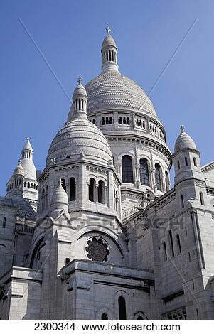 Picture - France, Montmartre; Paris, Sacre Coeur Church. Fotosearch