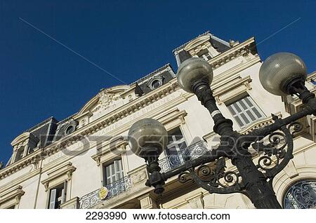 Stock Image - France, Poitou-Charentes, Residential structure; Rochefort. Fotosearch