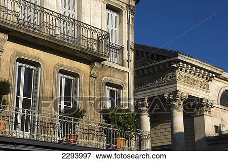 Stock Photo - France, Poitou-Charentes, Residential structure; Rochefort. Fotosearch