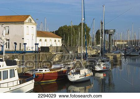 Stock Photo - France, Rochefort-Sur-Mer; Poitou-Charentes. Fotosearch