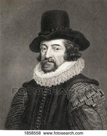 Stock Photo - Francis Bacon Viscount St. Alban, 1561-1626. English Lawyer, Statesman And Philosopher. From The Book ÃƒÂ¢Ã¢â€šÂ¬Ã…â€œLodgeÃƒÂ¢Ã¢â€šÂ¬Ã¢â€žÂ¢S British PortraitsÃƒÂ¢Ã¢â€šÂ¬Ã‚Â Published London 1823.. Fotosearch