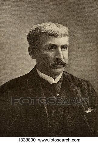 Stock Image - Francis Bret Harte, 1836-1902. American Short Story Writer. From The Book The Masterpiece Library Of Short Stories, American, Volume 15ÃƒÂ¢Ã¢â€šÂ¬Ã‚Â. Fotosearch