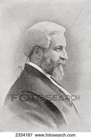Stock Photo - Francis Henry Jeune, 1St Baron St Helier, 1843 ÃƒÂ¢Ã¢â‚¬Å¡Ã‚Â¬. Fotosearch
