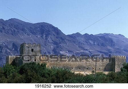 Stock Image - Frangokastello Venetian Fortress. Fotosearch