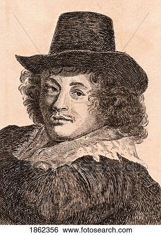 Frans Hals 1584-1666 Dutch Painter From 75 Portraits Of Celebrated Painters From Authentic Originals Etched By James Girtin Published London 1817 View Large Photo Image Stock Photograph - Frans Hals 1584-1666 Dutch Painter From 75 Portraits Of Celebrated Painters From Authentic Originals Etched By James Girtin Published London 1817. Fotosearch